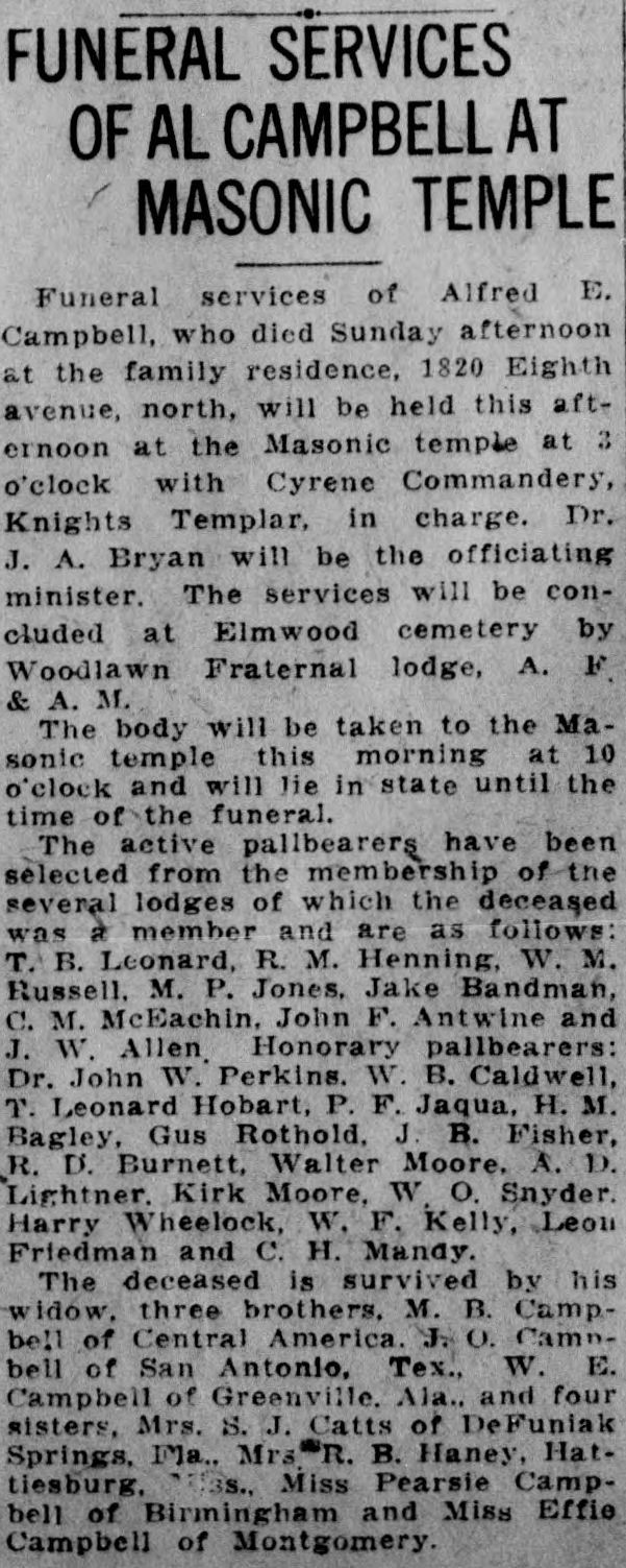 Al Campbell obituary